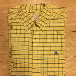 Non-Iron Regular Fit Plaid Sport